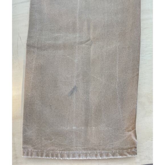 CARHARTT Original Fit Men's Brown Denim Jeans Carpenter Workmen USA SIZE 40X34 - Picture 8 of 10